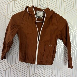 Denim and flower unisex jacket